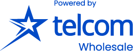 Powered by Telcom logo